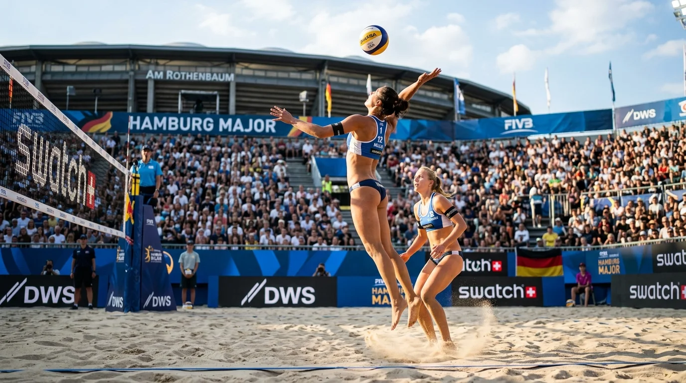 Deutsche Beachvolleyball-Duos beim Hamburg Major – Leistungsanalyse und Wettpotenzial