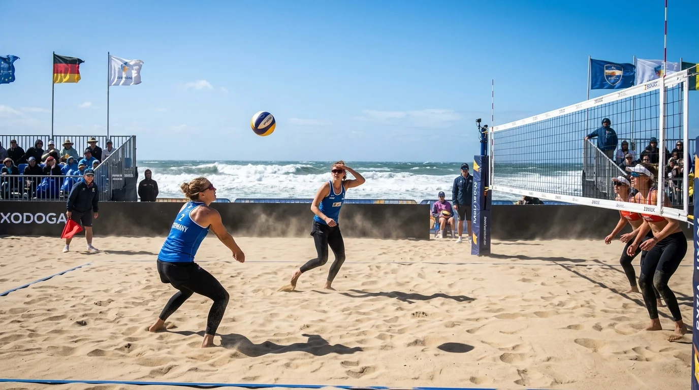 Wetter-Einfluss auf Beachvolleyball Over/Under-Linien: Wind und Hitze als Faktoren für Punktzahl-Prognose