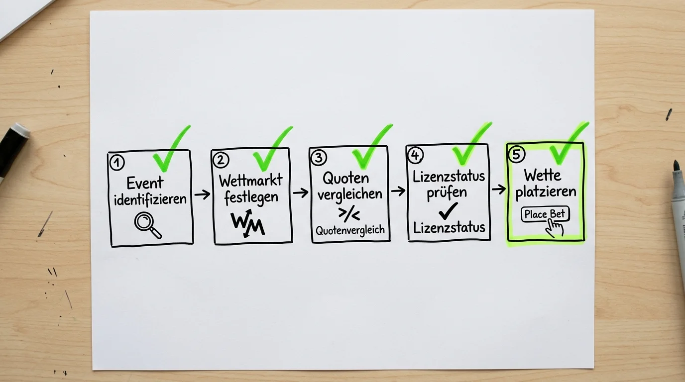 Schritt-für-Schritt-Workflow für den Beachvolleyball-Quotenvergleich: Event, Markt, Vergleich und Entscheidung