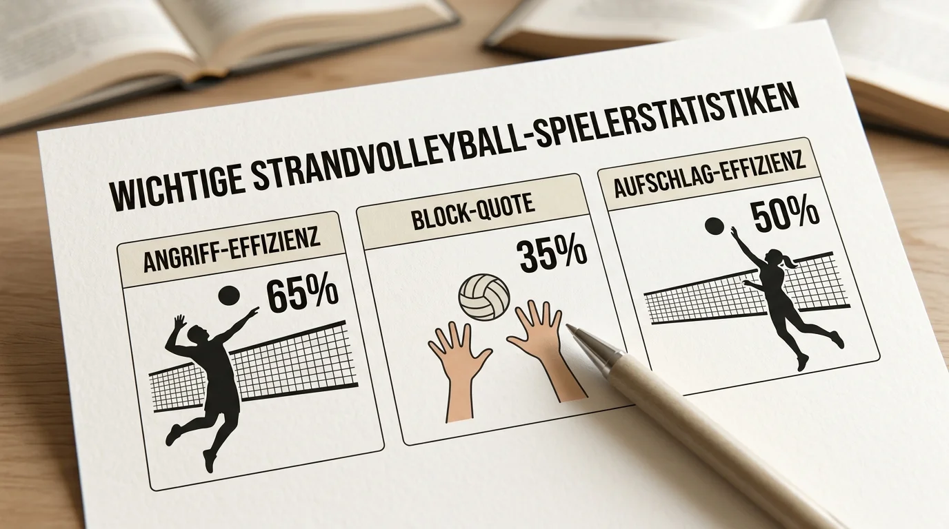 Überblick der wichtigsten Beachvolleyball-Spielerstatistiken für die Wettanalyse – Angriff, Block, Aufschlag und Feldabwehr