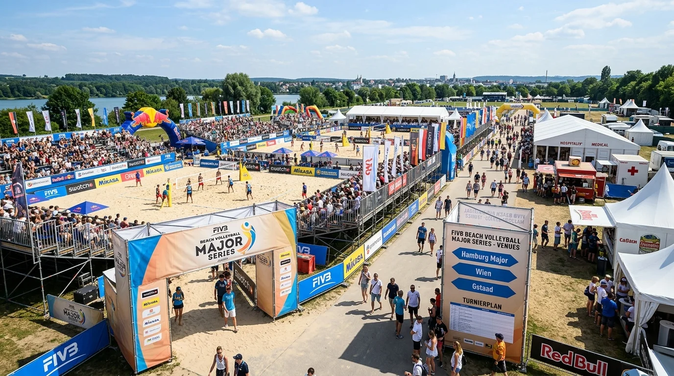 FIVB Beach Volleyball Major Serie Turnierkalender – Hamburg Wien Gstaad Wettmärkte und Langzeitwetten Übersicht 2026