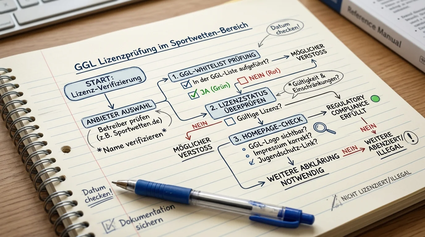 Lizenzprüfung Beachvolleyball Buchmacher – GGL-Whitelist Status verifizieren für sichere Wetten in Deutschland
