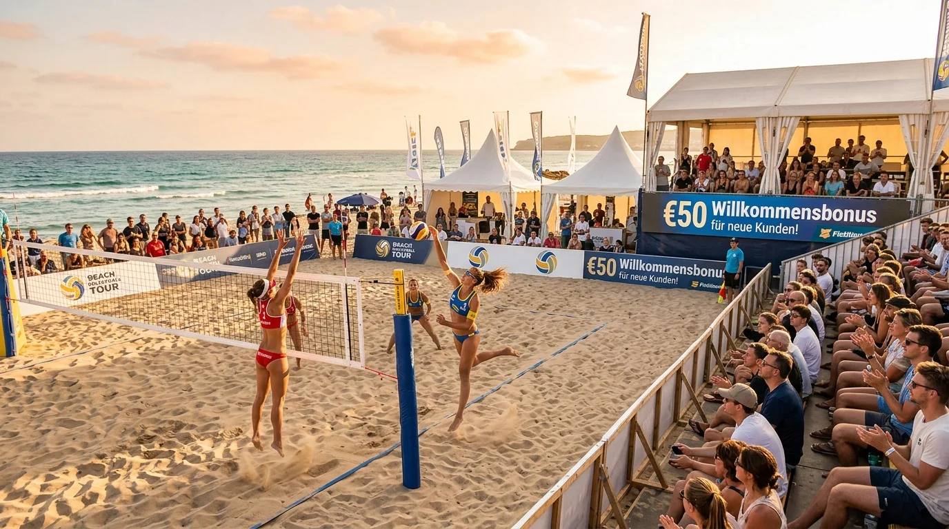 Beachvolleyball Wettbonus erklärt – Neukunden-Angebote und Freiwetten für Sportwetten auf Beachvolleyball