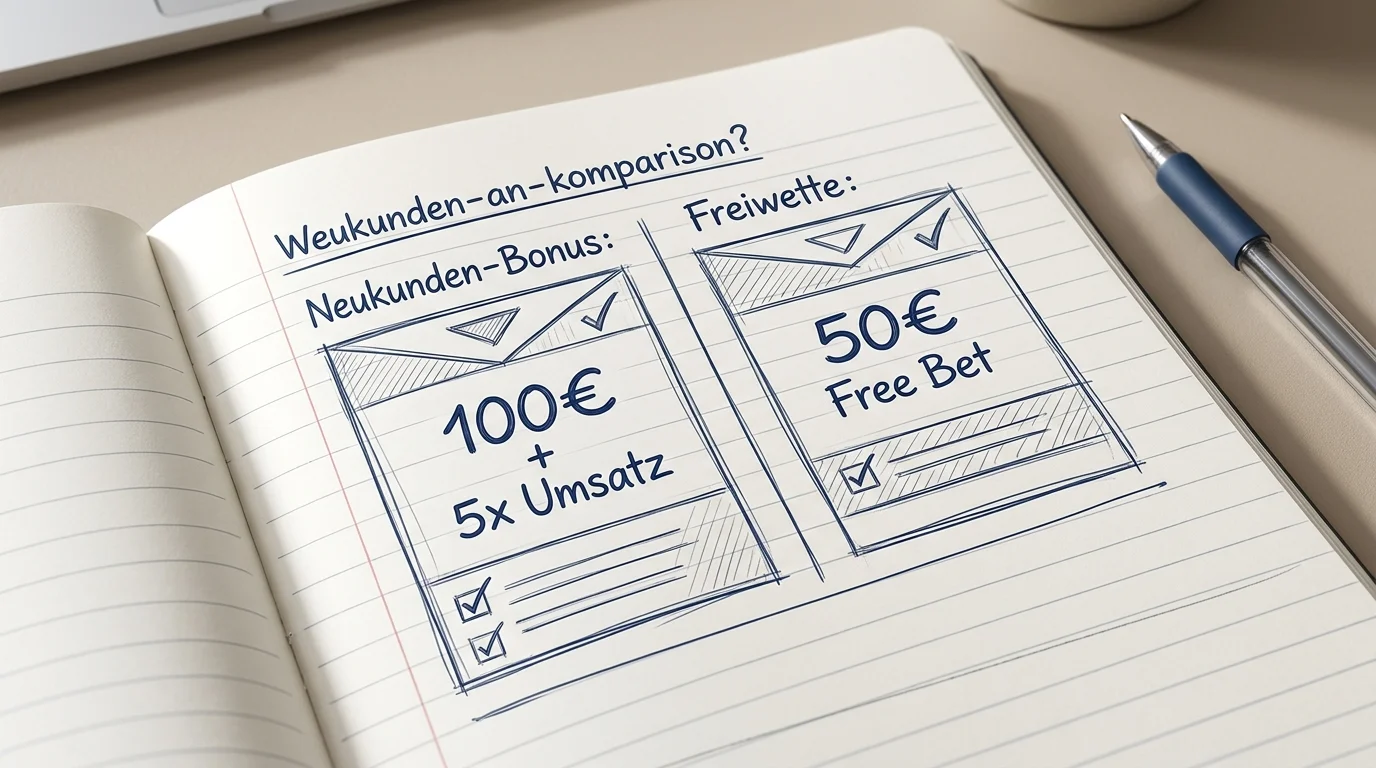 Neukunden-Bonus und Freiwetten für Beachvolleyball-Wetten – Angebotstypen im Überblick