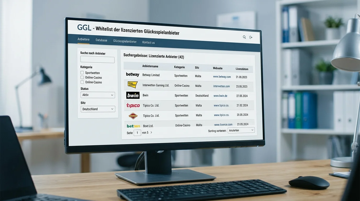 GGL-Whitelist für legale Beachvolleyball-Wettanbieter in Deutschland: So prüfst du die Lizenz